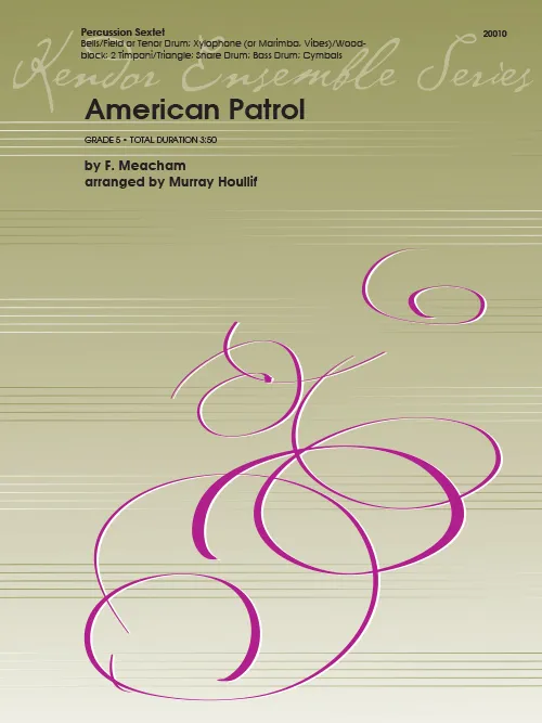 Kendor Music American Patrol noty bicí ansámbl