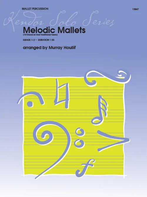 Kendor Music Melodic Mallets noty pro dvě paličky