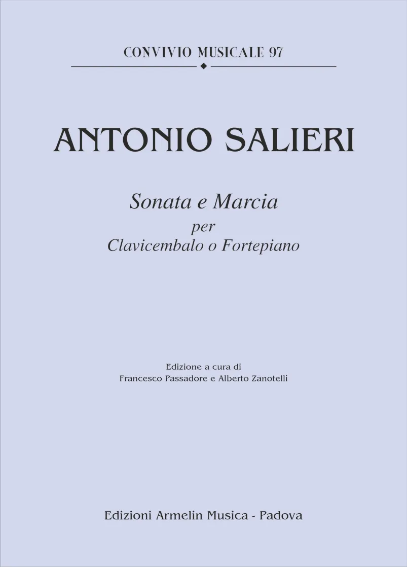 Armelin Musica Sonata e Marcia noty tištěné vydání