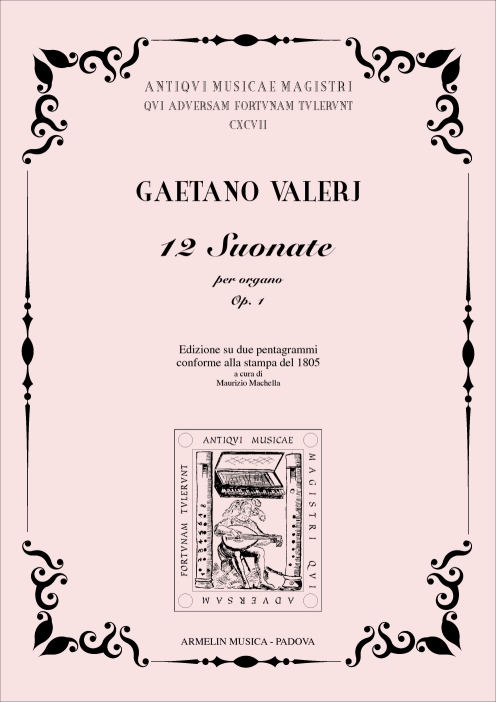 Armelin Musica 12 Sonate per Organo op. 1 noty