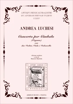 Armelin Musica Concerto per Cimbalo Organo noty cembalo