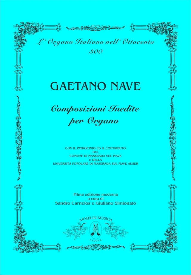 Armelin Musica 12 Composizioni inedite noty pro varhany