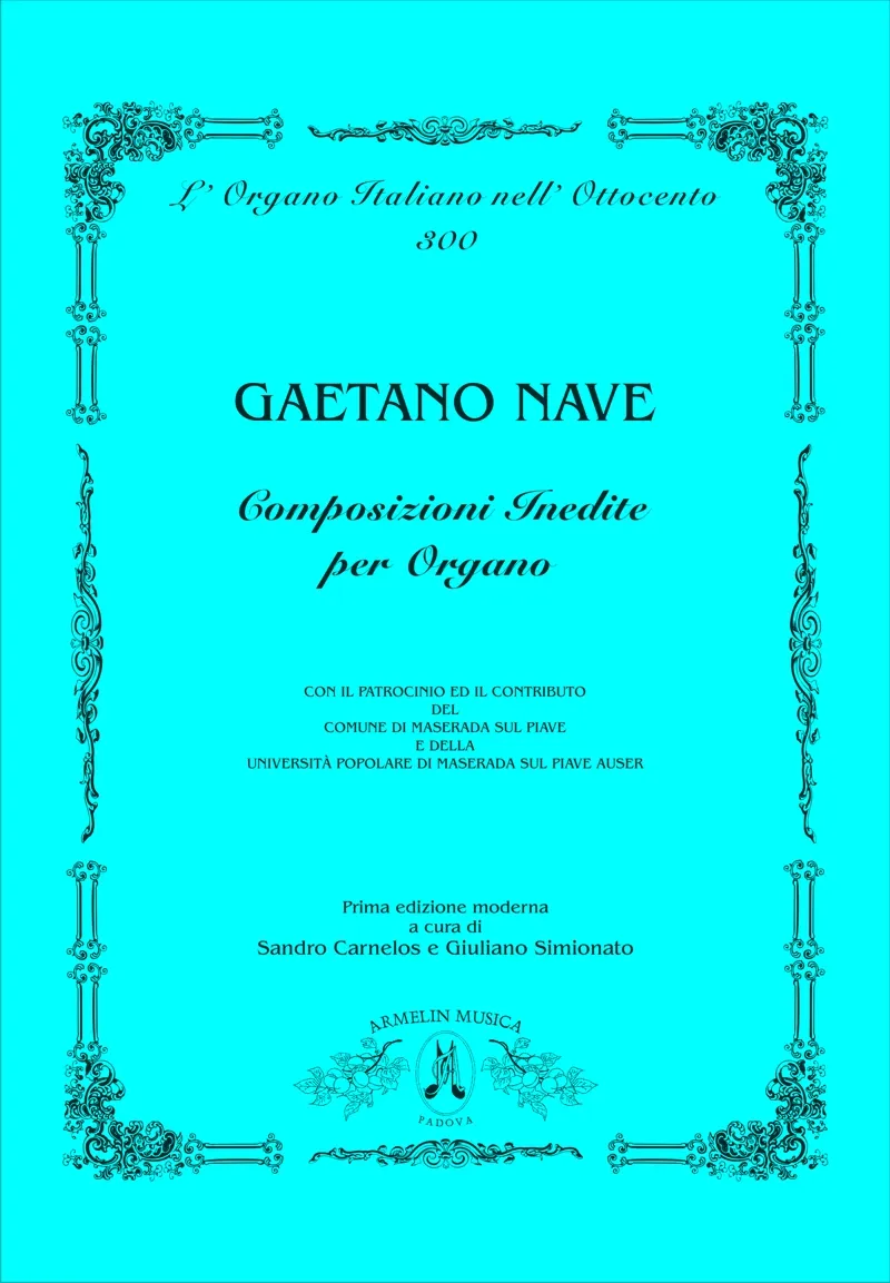 Armelin Musica 12 Composizioni inedite noty pro varhany