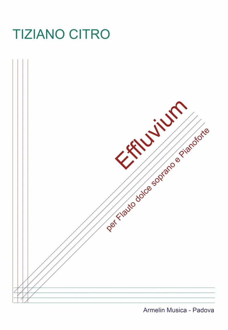 Armelin Musica Effluvium noty tištěné vydání