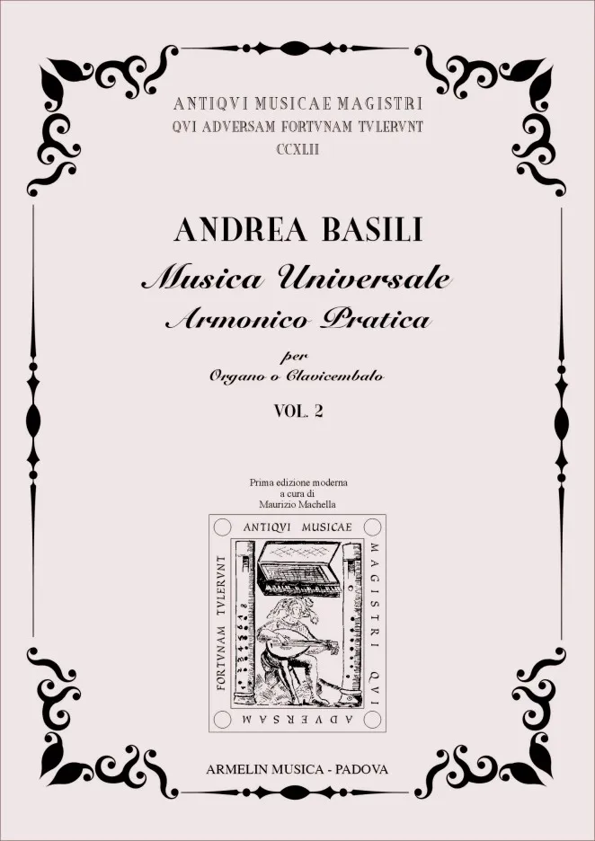 Armelin Musica Universale Armonico Pratica noty fugy