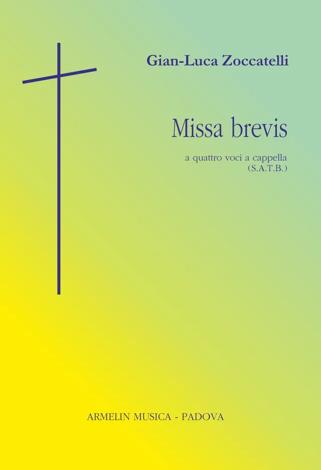 Armelin Musica Missa brevis noty tištěné vydání