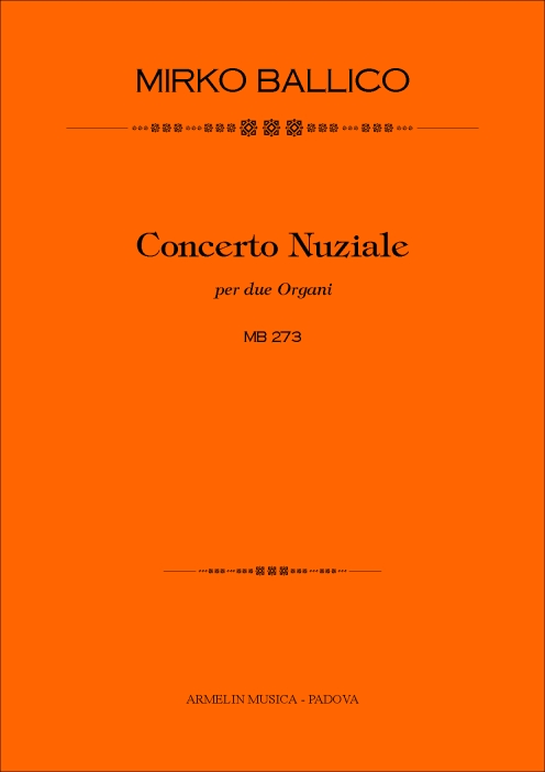 Armelin Musica Concerto Nuziale MB 273 noty svatební