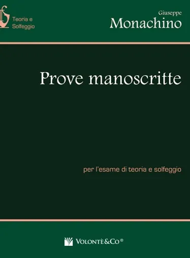 Volonte & Co Prove Manoscritte notový sešit 12 osnov