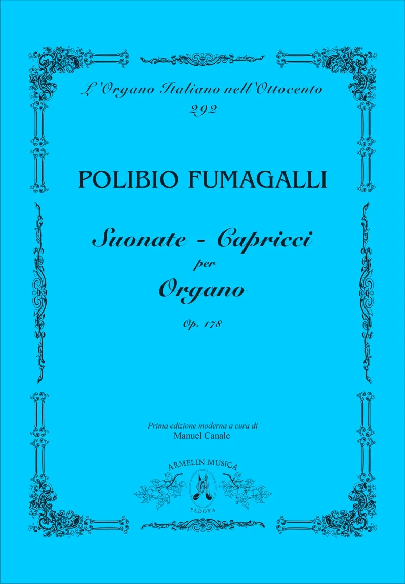 Armelin Musica Suonate Capricci op. 178 noty pro varhany