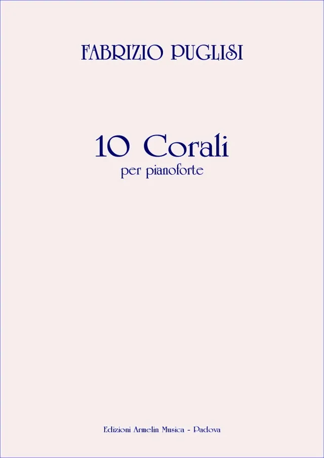 Armelin Musica 10 Corali per pianoforte noty pro klavír