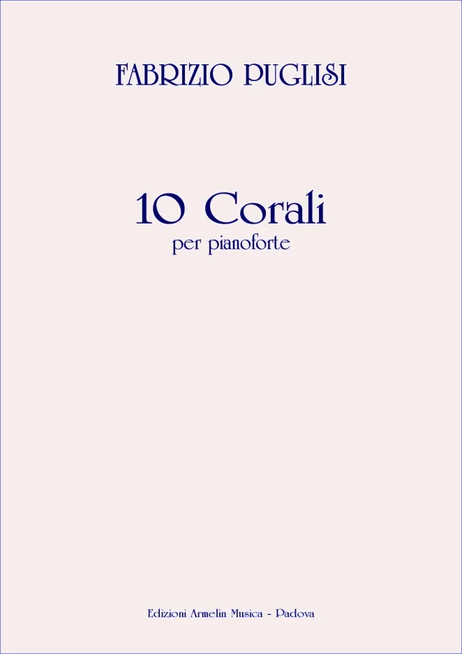 Armelin Musica 10 Corali per pianoforte noty pro klavír