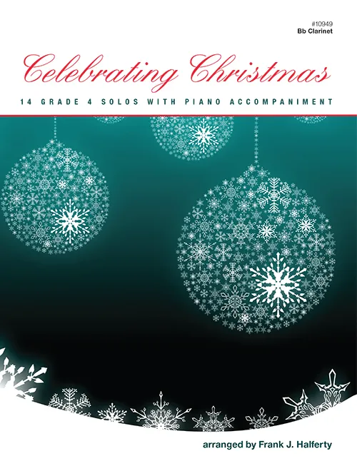 Kendor Music Celebrating Christmas noty pro klarinet Bb