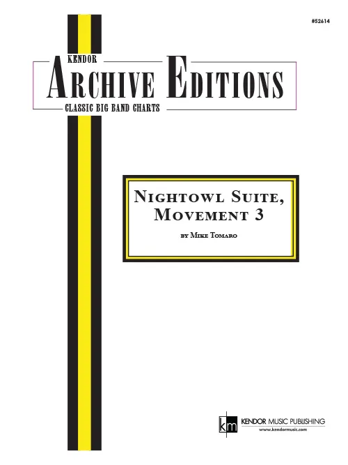 Kendor Music Nightowl Suite 3 noty latin pro big band