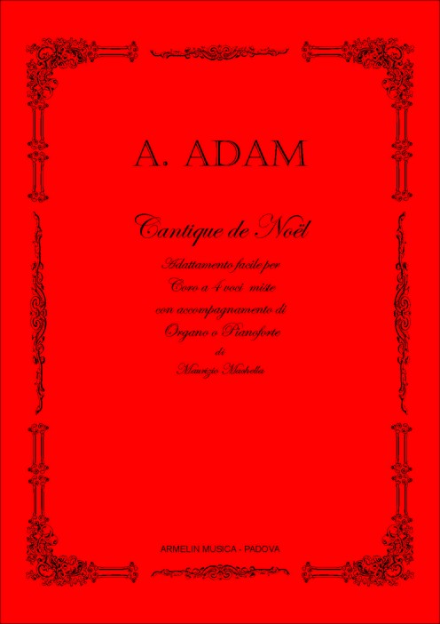 Armelin Musica Cantique de Noel noty pro sbor 4 hlasy