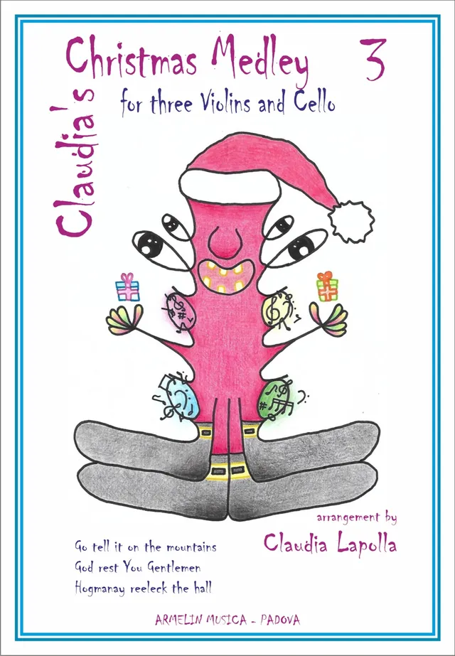 Armelin Musica Claudia's Christmas Medley 3 noty trio
