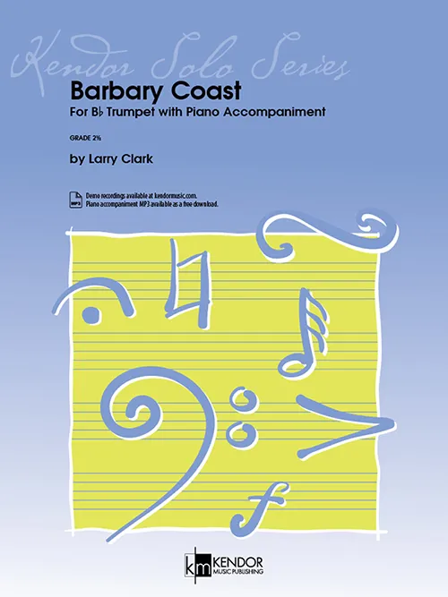 Kendor Music Barbary Coast noty sólo 3/4 pro žáky