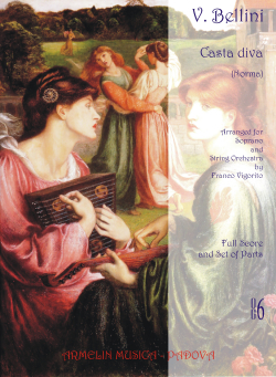 Armelin Musica Casta diva da Norma noty vydání