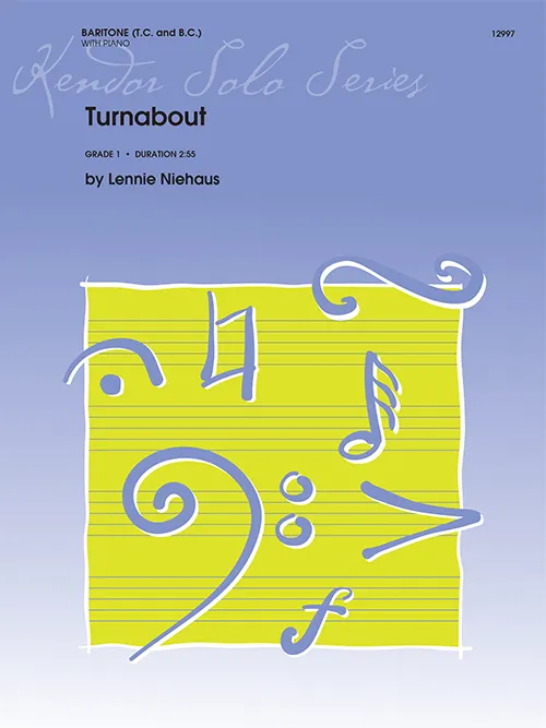 Kendor Music Turnabout noty pro baryton s klavírem sólo