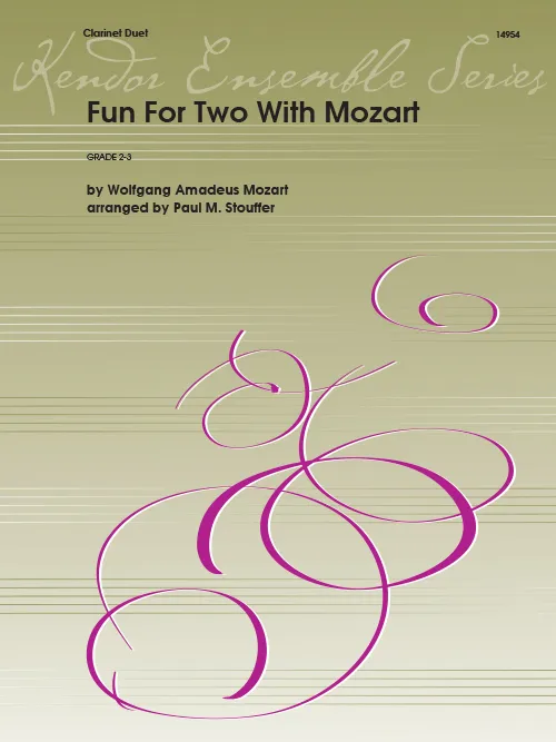 Kendor Fun for Two with Mozart noty dua pro žáky