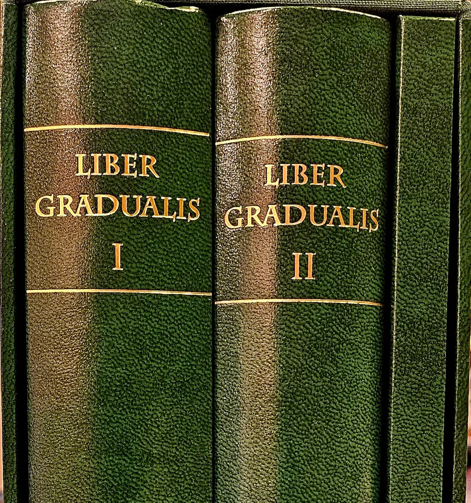 Armelin Musica Liber Gradualis cofanetto noty box 3 svazky chorál