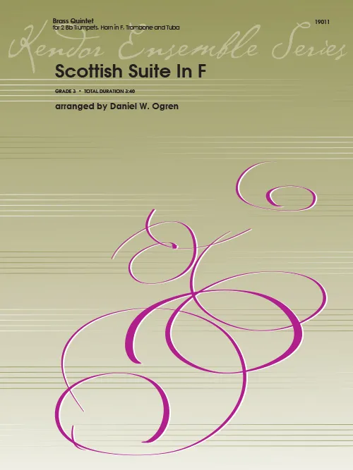Kendor Scottish Suite in F noty pro žesťové kvinteto