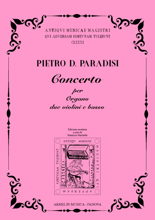 Armelin Musica Concerto per Organo noty pro varhany
