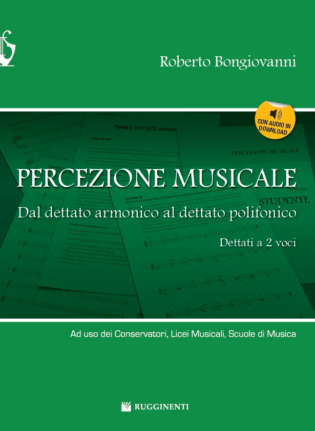 Volonte & Co Percezione Musicale učebnice sluchu s audiem