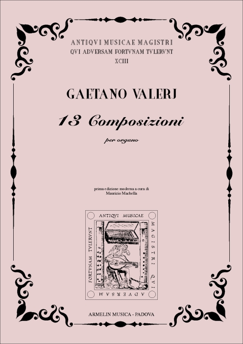 Armelin Musica 13 Composizioni pro varhany noty