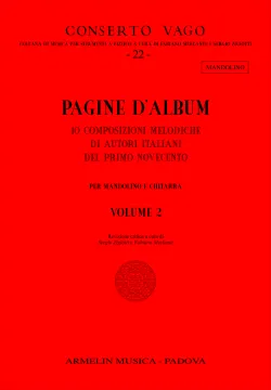 Armelin Musica Pagine d'Album 2 noty pro mandolínu