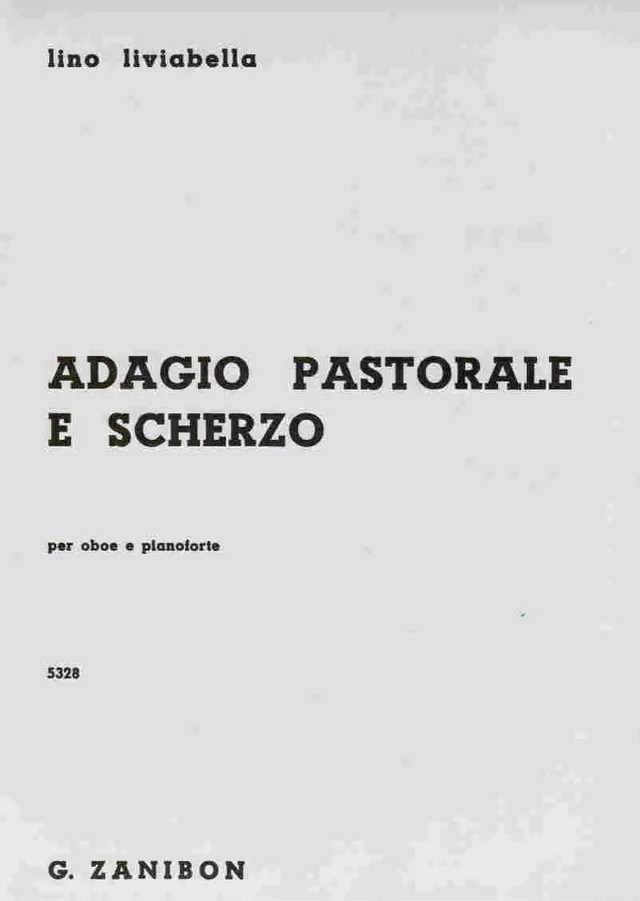 Armelin Musica Adagio, pastorale e scherzo noty