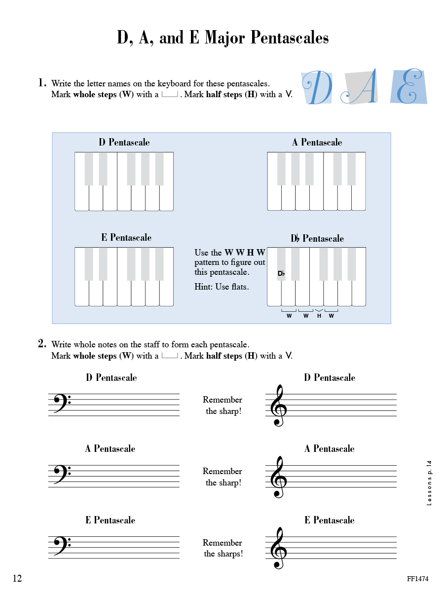 Faber Accelerated Piano Adventures Theory Book 2 učebnice teorie