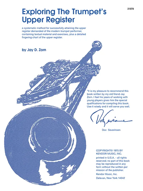 Kendor Music Exploring Trumpet Upper Register škola