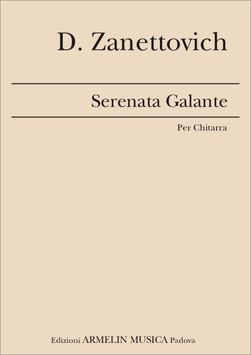 Armelin Musica Serenata Galante noty