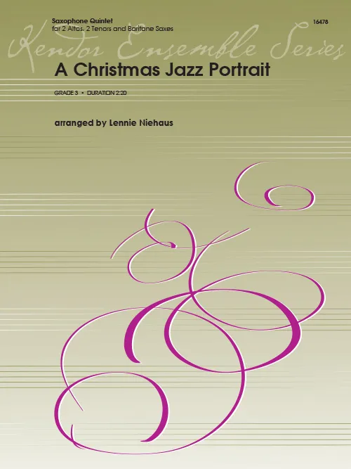 Kendor Music A Christmas Jazz Portrait partitura koledy