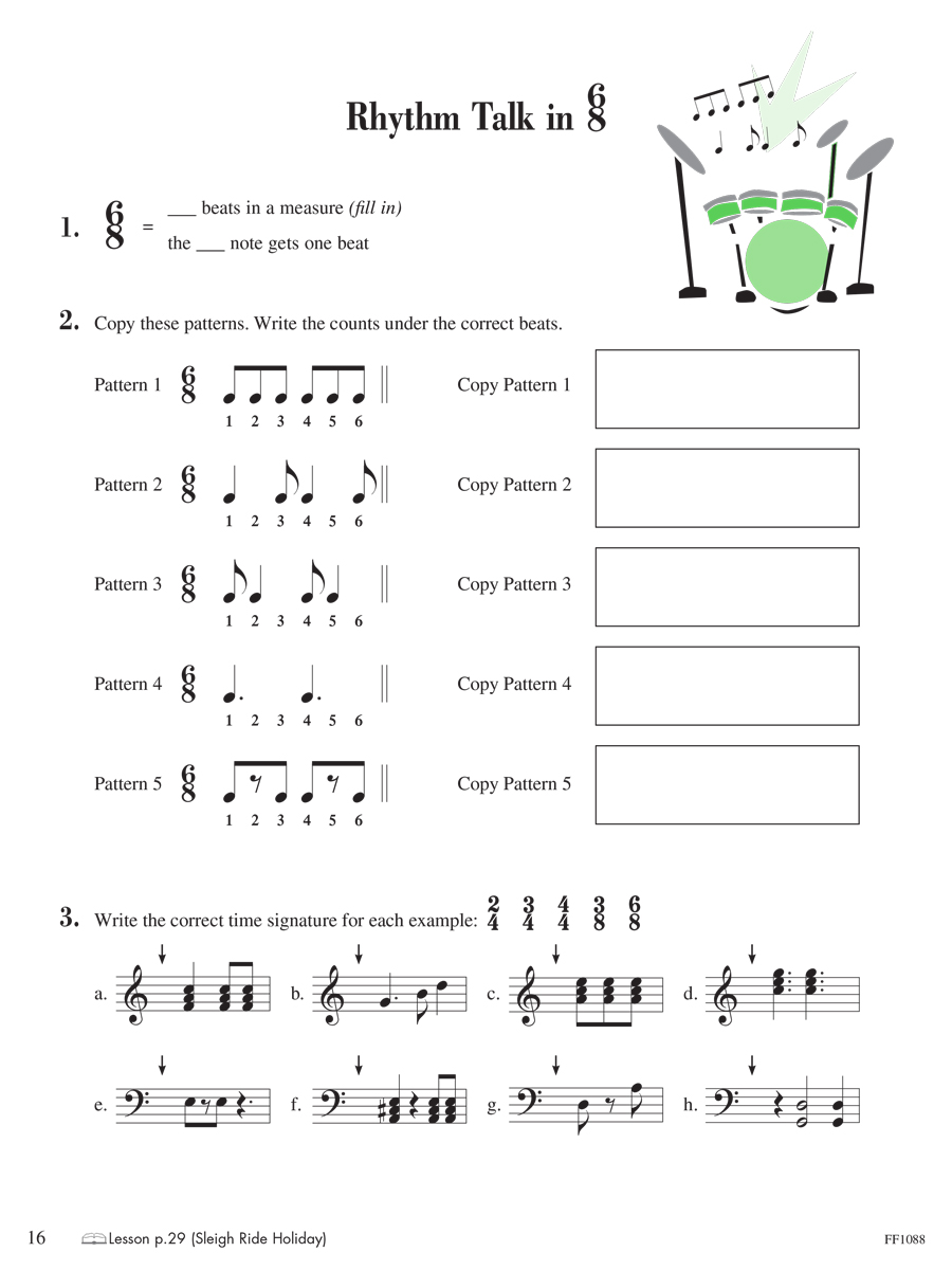 Faber Piano Adventures Level 3A Theory Book 2nd Edition teorie