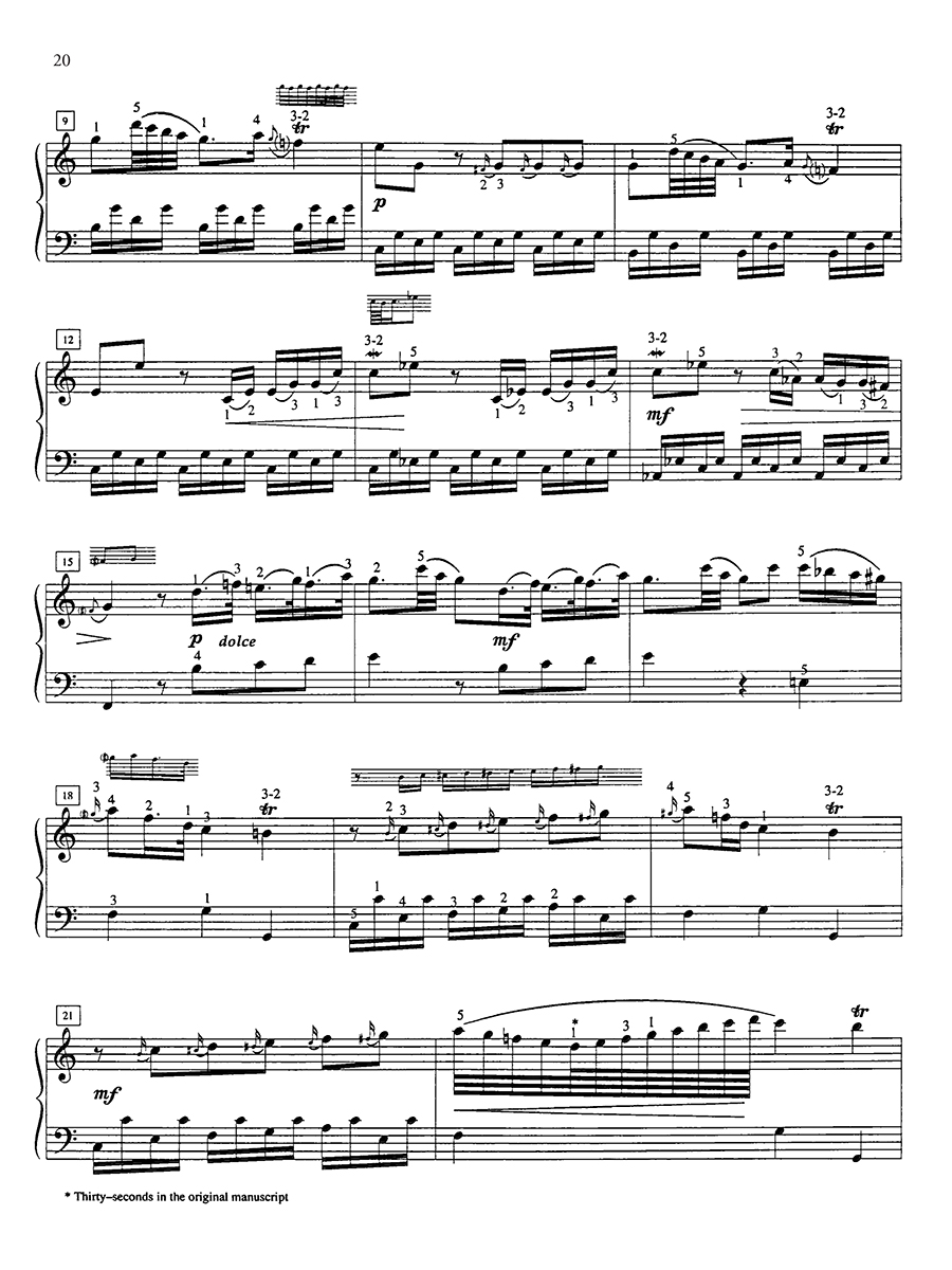 Hildegard Publishing Marianna Martines Three Sonatas klavírní noty