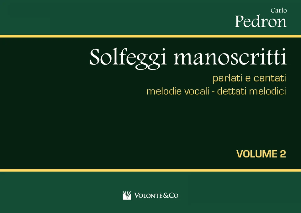 Volonte & Co Solfeggi Manoscritti Seconda Serie noty solfež