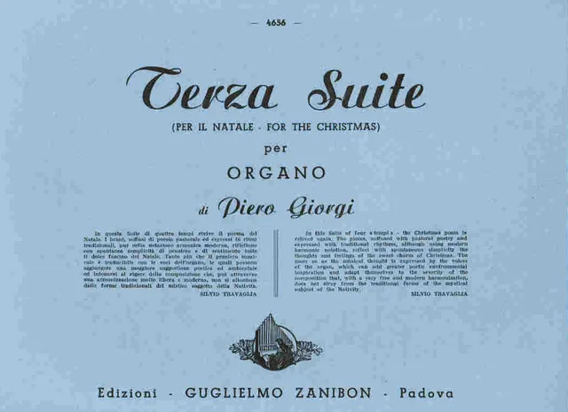 Armelin Musica Terza suite noty