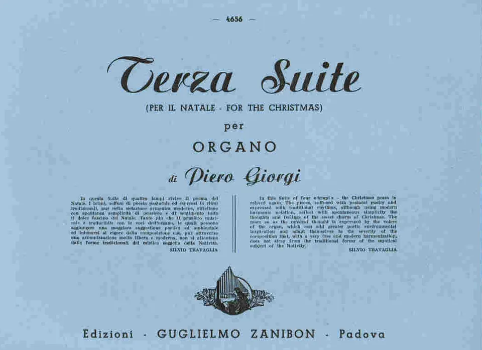Armelin Musica Terza suite noty