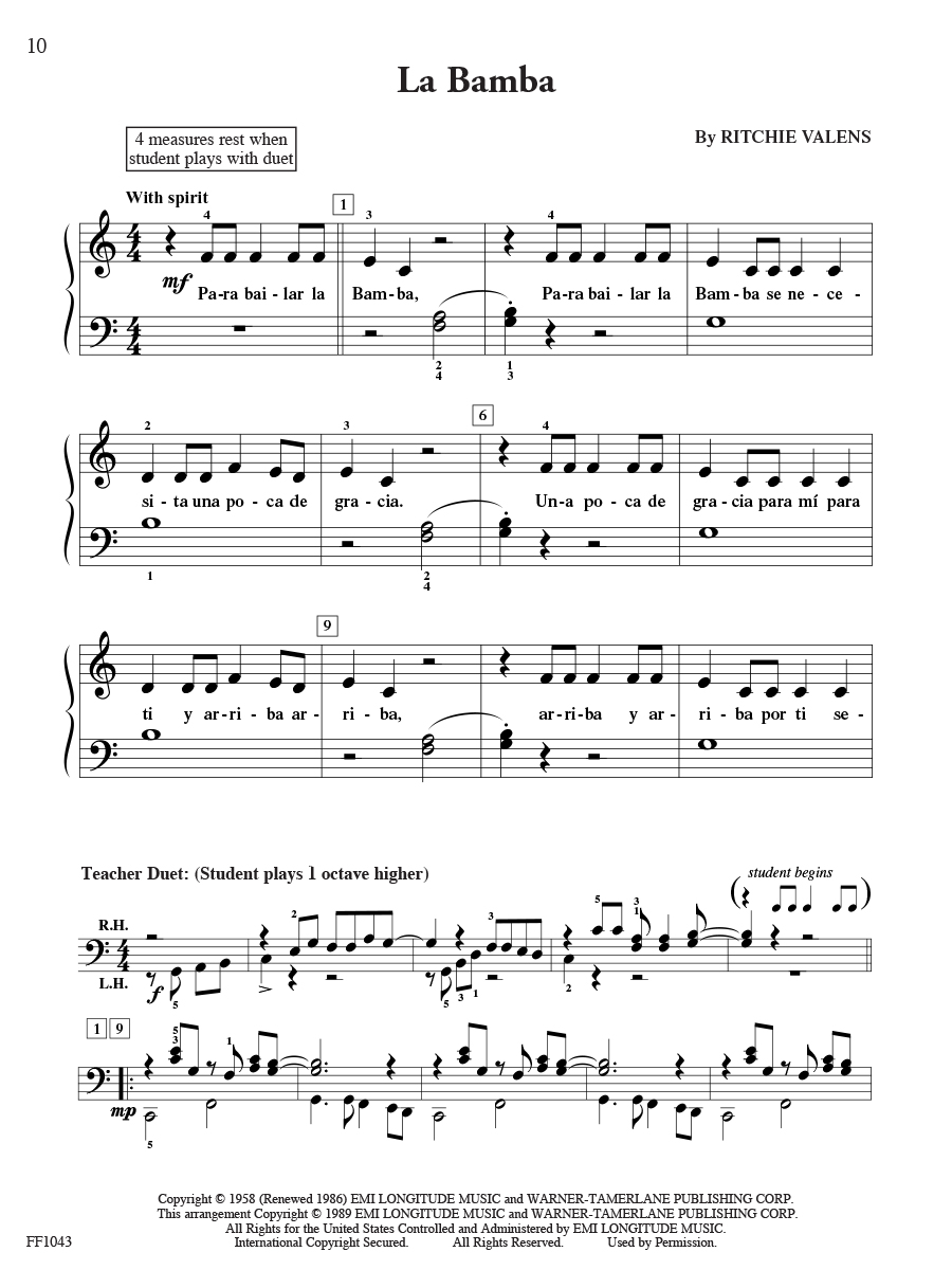 Faber Piano Adventures ShowTime Popular noty 9 skladeb