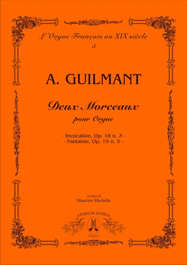 Armelin Musica Deux Morceaux pour Orgue noty pro varhany