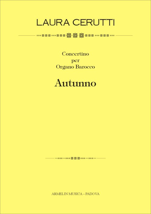 Armelin Musica Autunno noty tištěné vydání