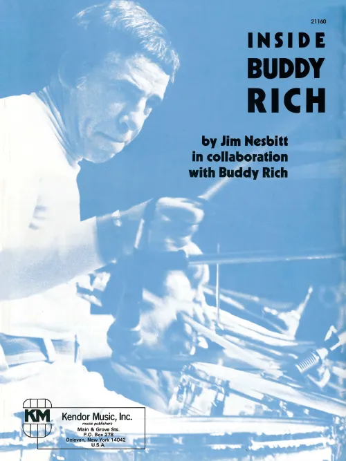 Kendor Music Inside Buddy Rich škola pro bicí transkripce