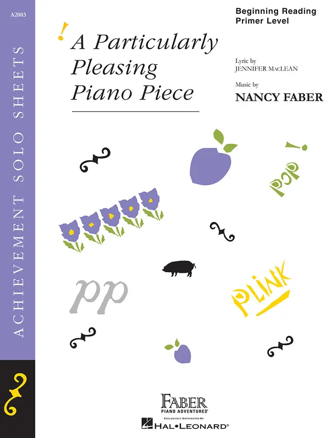 Faber Piano Adventures Particularly Pleasing Piano Piece noty