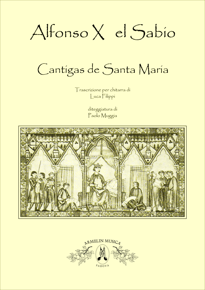 Armelin Musica Cantigas de Santa Maria noty středověké