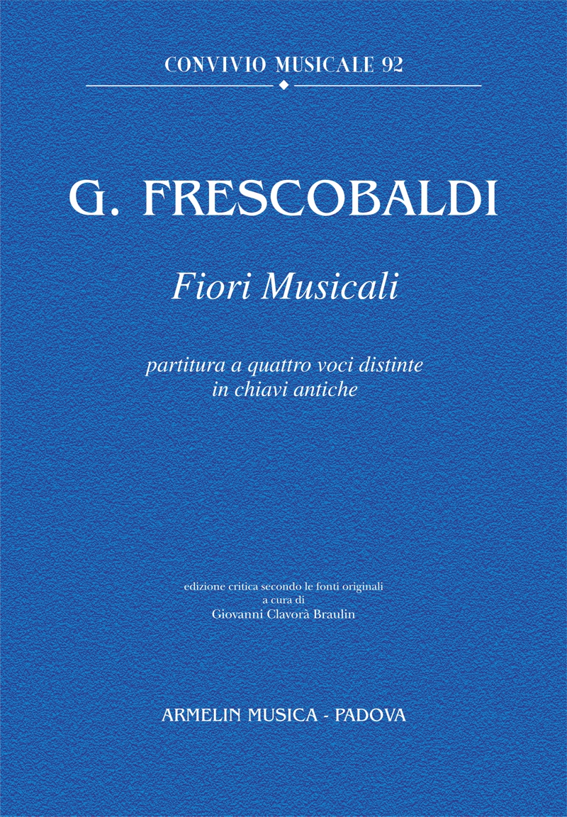 Armelin Musica Fiori Musicali noty pro varhany