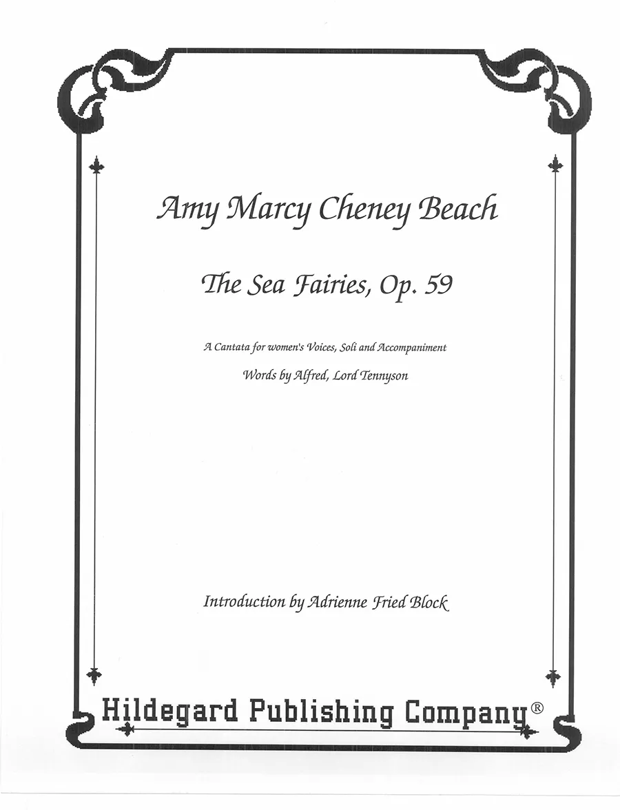 Hildegard Publishing The Sea Fairies noty pro ženský sbor