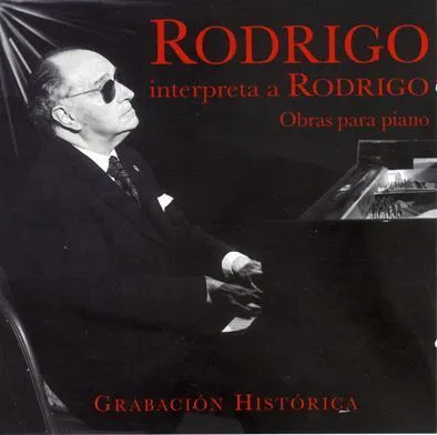 Ediciones Joaquín Rodrigo interpreta Rodrigo CD klavír