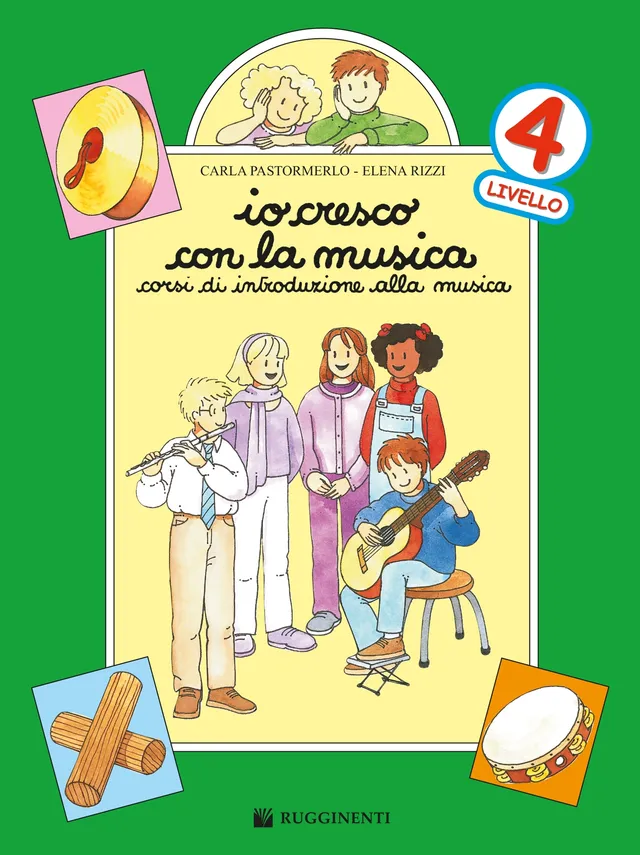 Volonte & Co Io Cresco con la Musica 4 noty pro děti