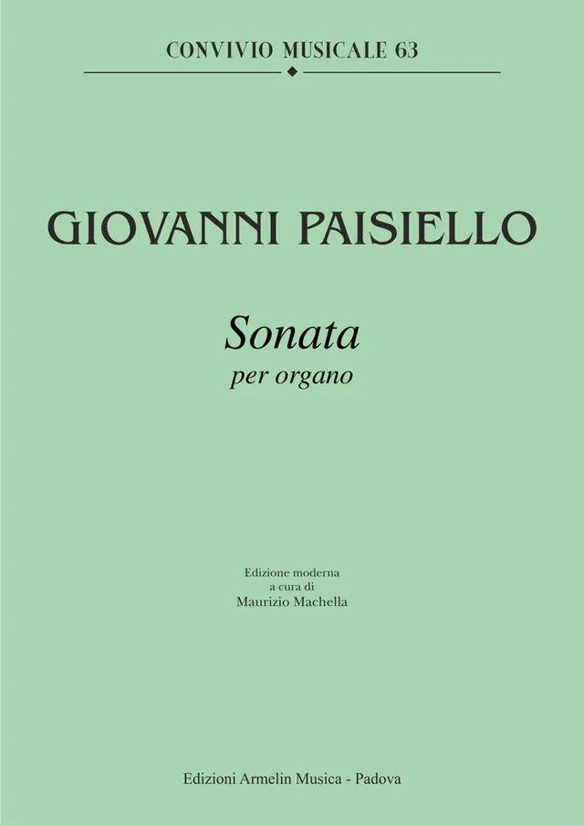 Armelin Musica Suonata per organo noty pro varhany